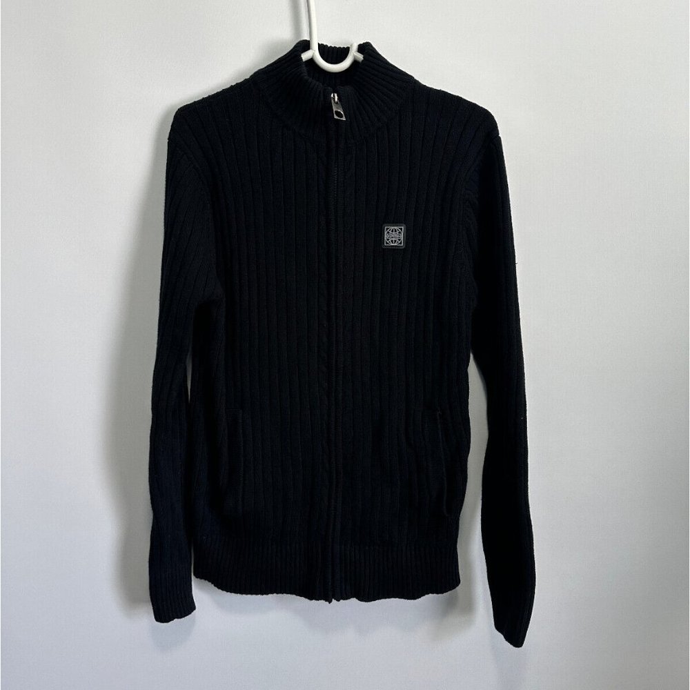 Xios XPMD Black Full Zip Sweater Sz‎ M